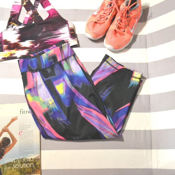 Fila Running Workout Gym Pants Leggings - Picture 1 of 3